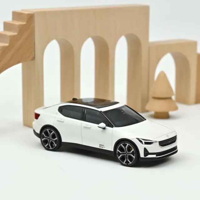 Norev Polestar 2 2021 miniature 1/43 Neige