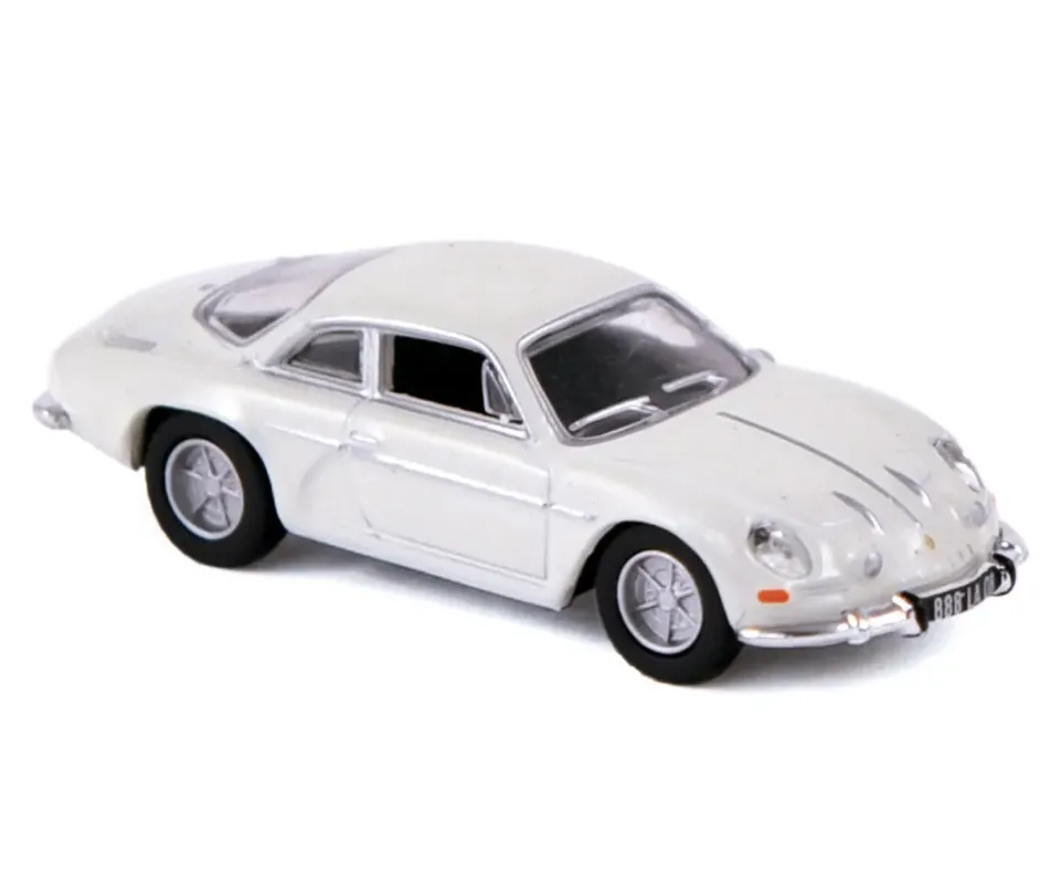 Norev Alpine A110 1973 miniature 1/87 Blanc