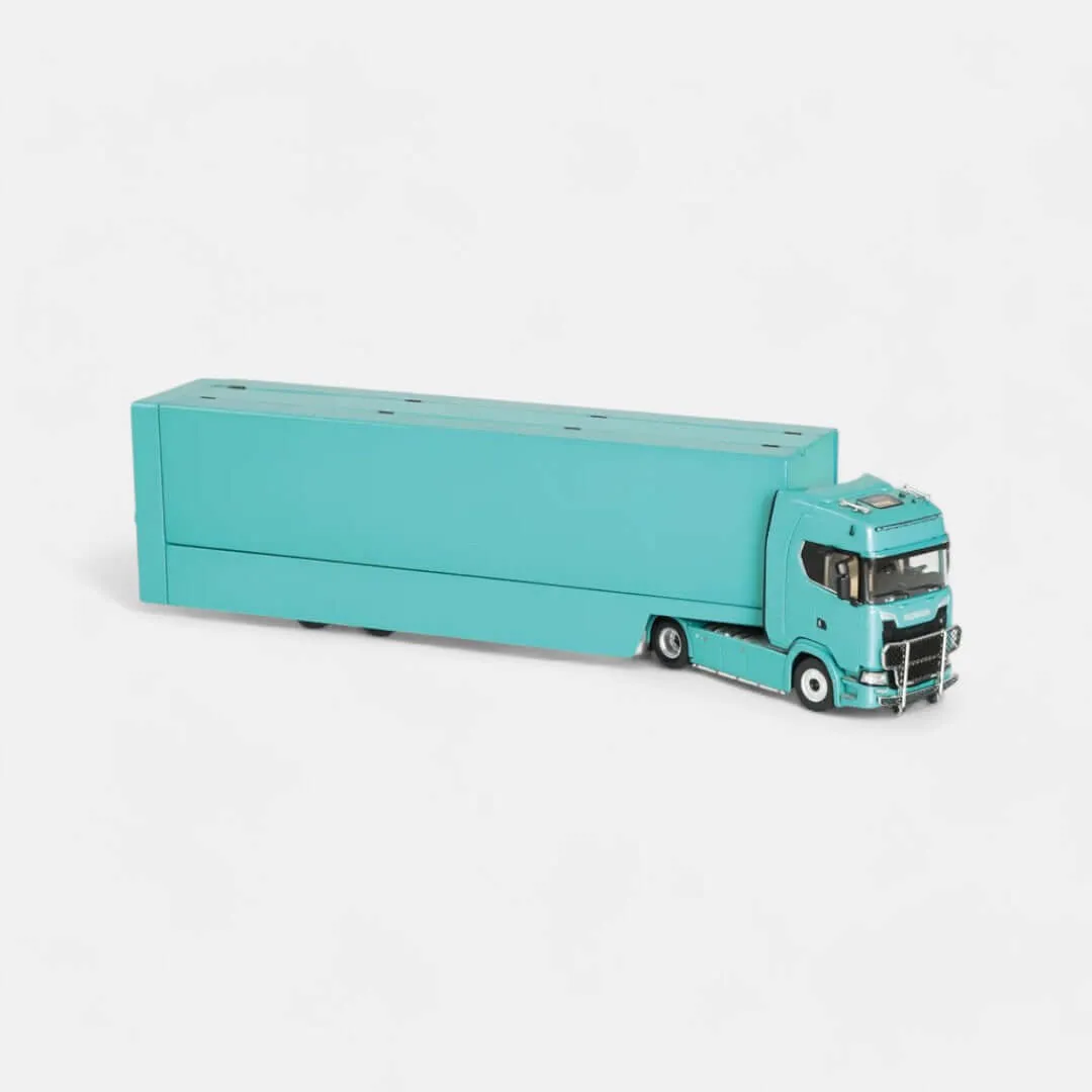 Scania 730S V8 camion miniature 1:64 remorque