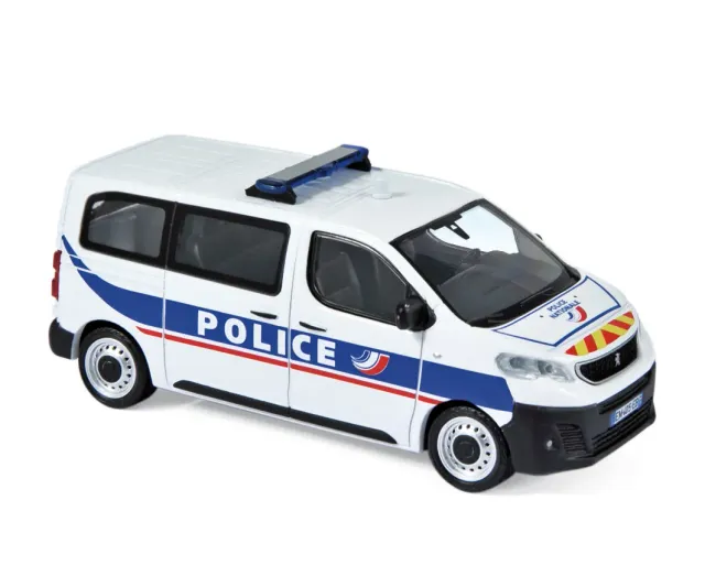 Norev Peugeot Expert 2016 miniature 1/43 police nationale