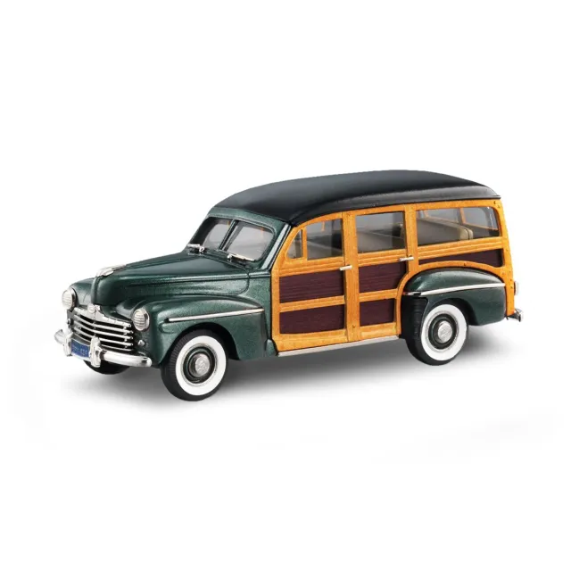 Brooklin Limited 1947 Ford V8 Station Wagon miniature 1/43 verte