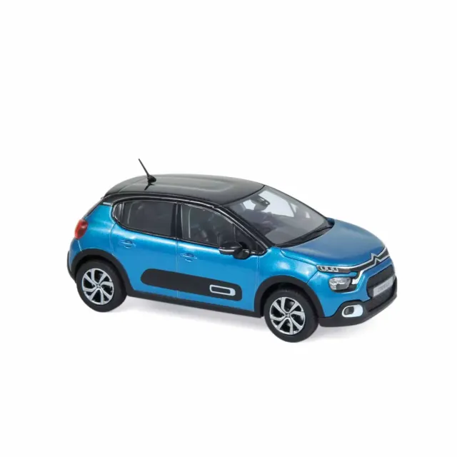 Norev Citroën C3 Spring 2020 voiture miniature 1/43 bleu citadine
