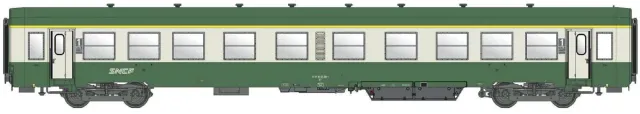 MINIS USI A4t4 voiture voyageurs 1re cl SNCF Ep Va