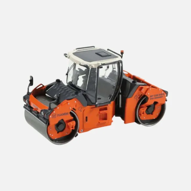 NZG Hamm HD+ 120i VIO-2 HF rouleau miniature 1:50 cabine détaillée