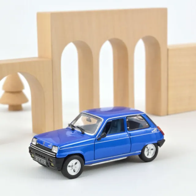 Norev Renault 5 Alpine 1977 miniature 1/43 bleue