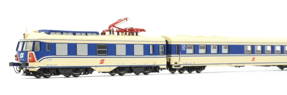 MINIS Rh 4010 ÖBB rame automotrice 6 caisses Ep IV son