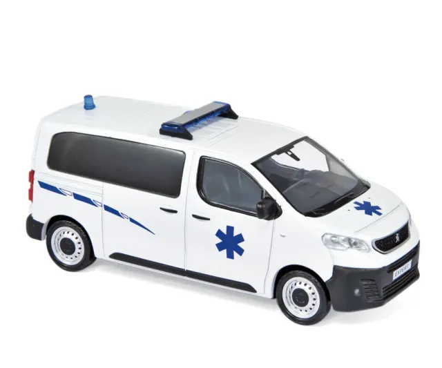 Norev Peugeot Expert 2016 miniature 1/43 ambulance