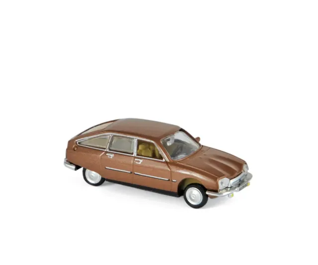 Norev Citroën GS Pallas 1978 miniature 1/87 marron cigale