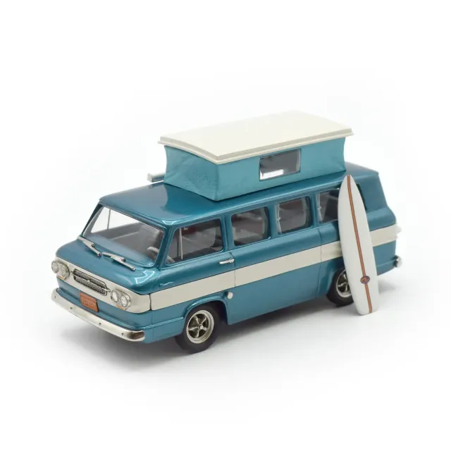Brooklin Collection Chevrolet Corvair Greenbrier 1962 miniature camper turquoise