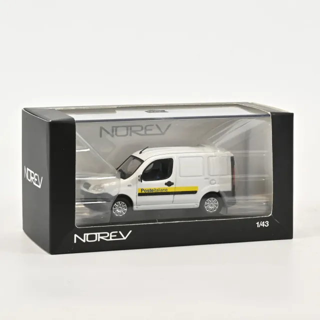 Norev Fiat Doblo Poste Italienne 2006 voiture miniature 1/43 blanc