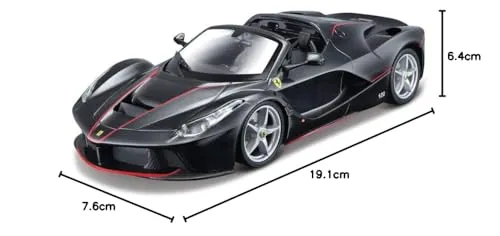 Maisto Ferrari Aperta kit voiture miniature à monter noire 1/24