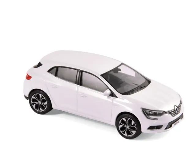 Norev Renault Mégane 2016 miniature 1/43 blanche