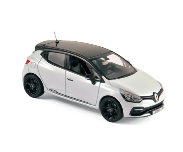 Norev Renault Clio RS 200 EDC Monaco GP 2014 miniature 1/43 blanche