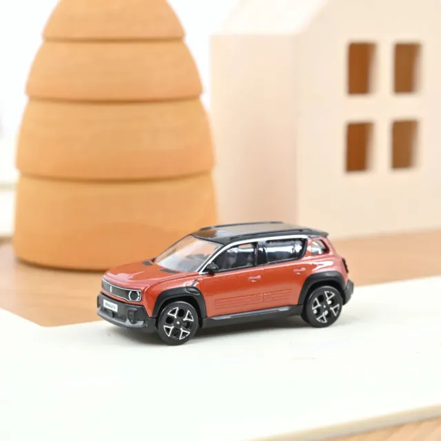 Norev Renault 4 E-Tech miniature 1/64 Terracotta