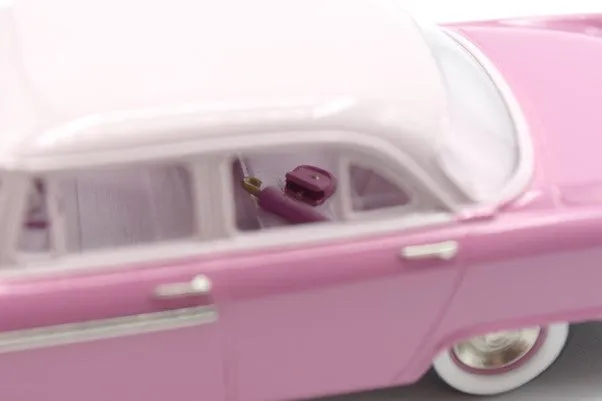 Brooklin 1955 Dodge Coronet Sedan Pink miniature rose