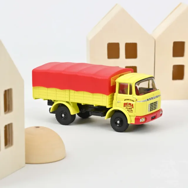 Norev Berliet GAK Moutarde de Dijon miniature 1/43 bâchée