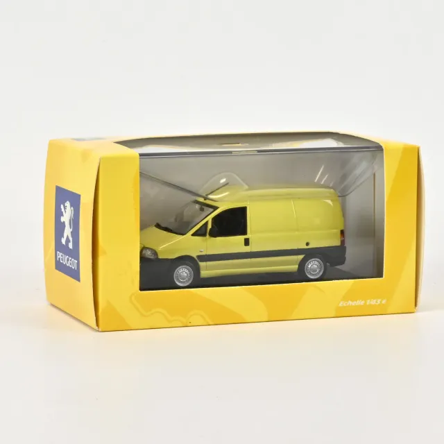 Norev Peugeot Expert miniature 1/43 jaune Carioca