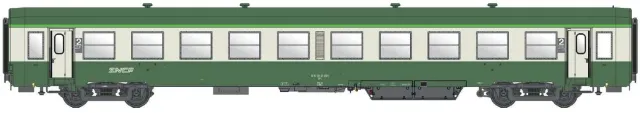 MINIS USI B10t SNCF voiture voyageurs 2e cl Ep.Va