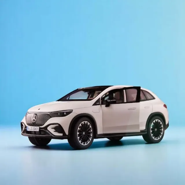 NZG Mercedes EQE SUV AMG Line miniature 1/18 blanc