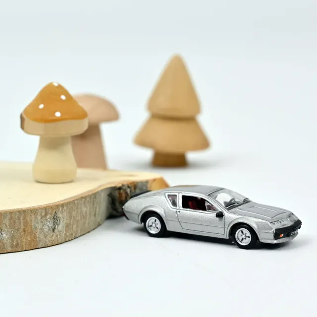 Norev Alpine A310 1977 miniature 1/87 gris métallisé