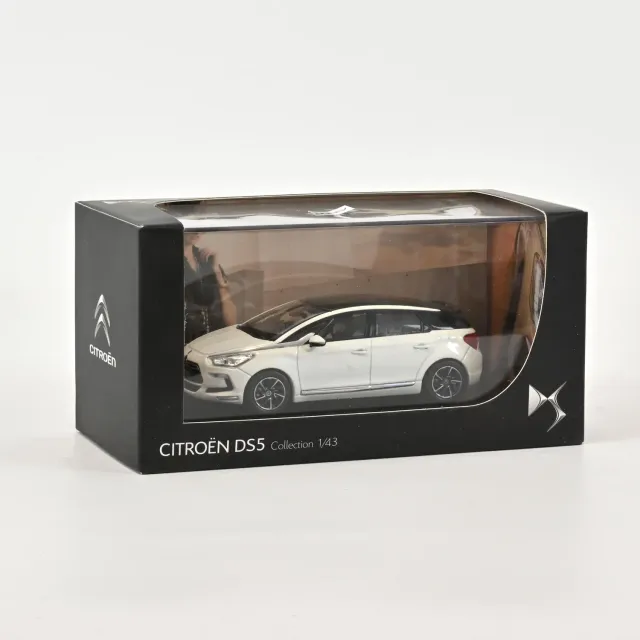 Norev Citroën DS5 miniature 1/43 blanc berline