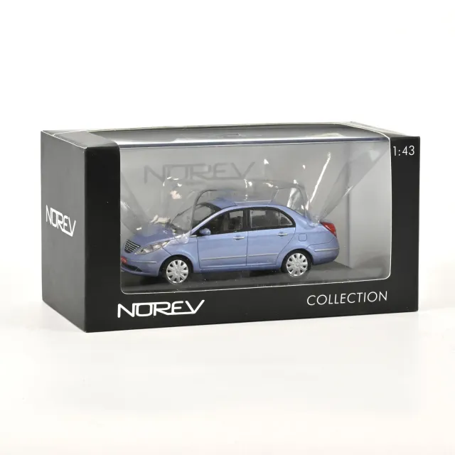 Norev Tata Indigo Manza 2009 miniature 1/43 bleue