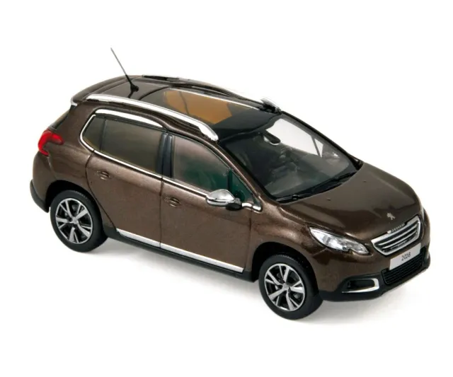 Norev Peugeot 2008 2013 Makaha Marron voiture miniature 1/43 marron
