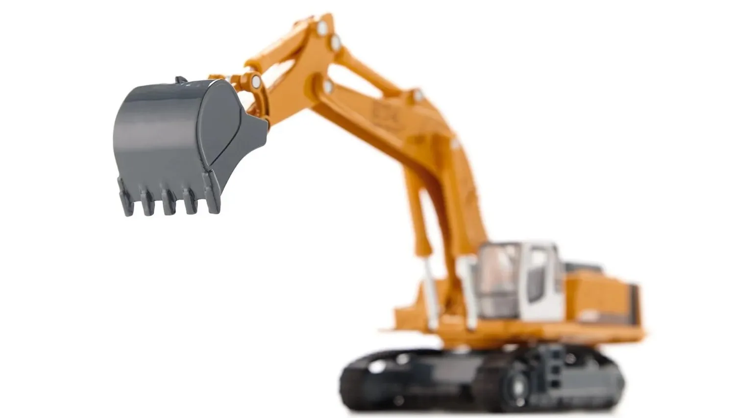 Siku Super surbaissé camion remorque excavateur bleu