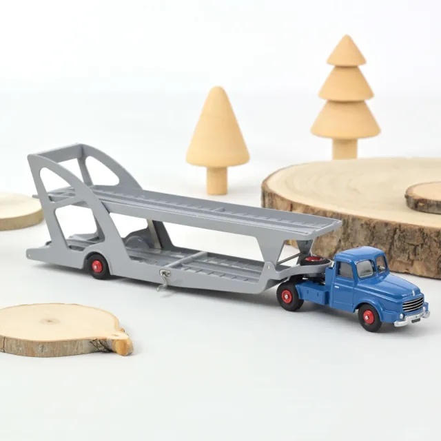 Norev Willème tracteur remorque porte-voitures miniature 1/55