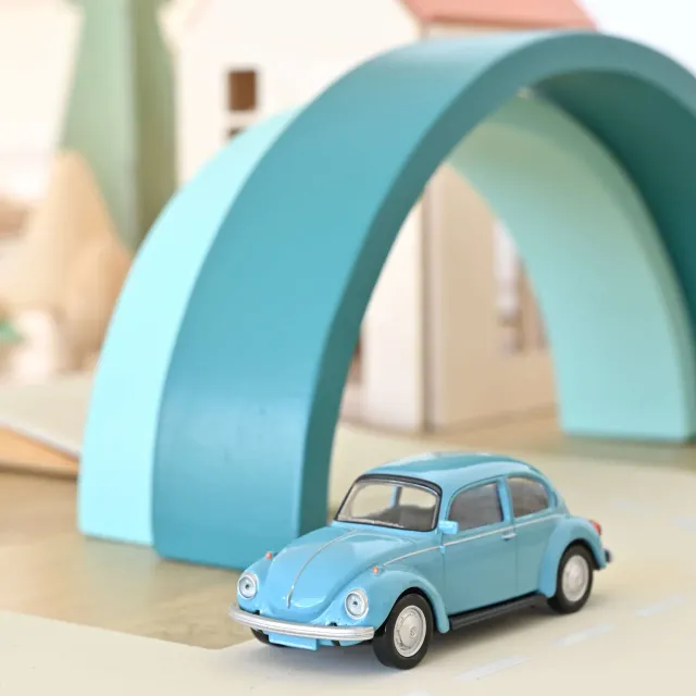 Norev VW Coccinelle 1303 1973 Jet-car 1/43 bleu Miami