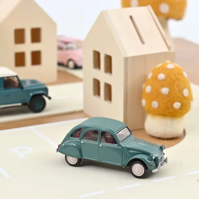 Norev Jet-car Citroën 2CV 1971 miniature 1/43 vert agave