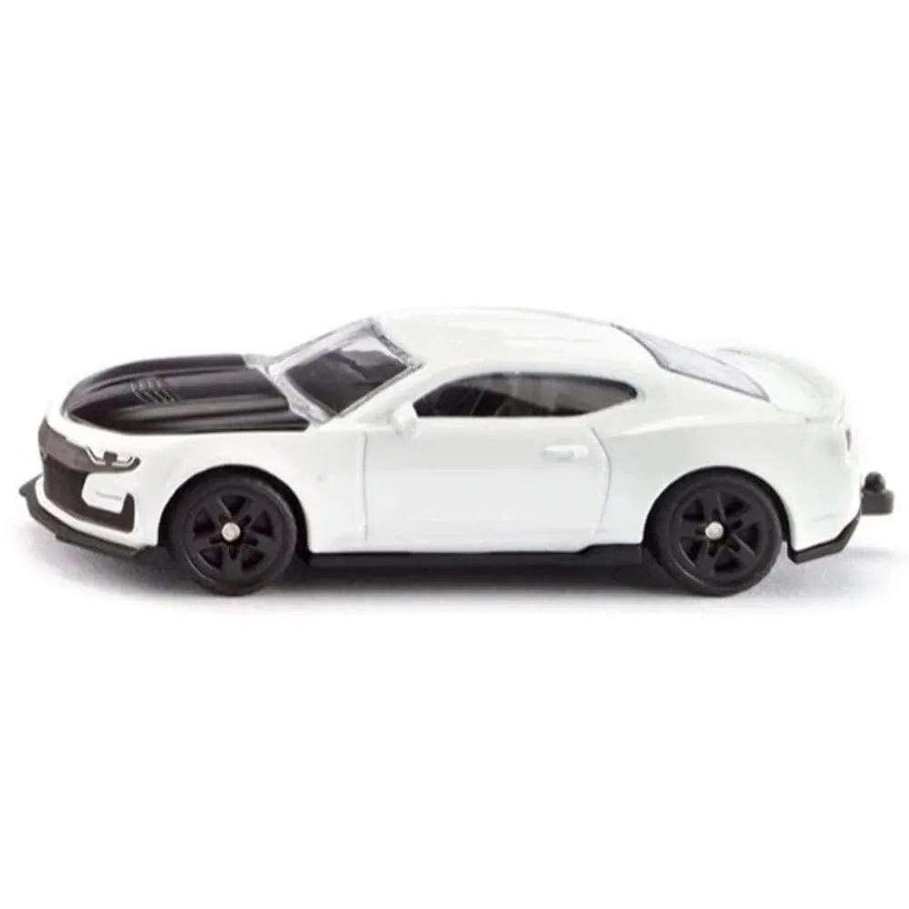 SIKU Super 1538 Chevrolet Camaro voiture miniature blanche capot ouvrable