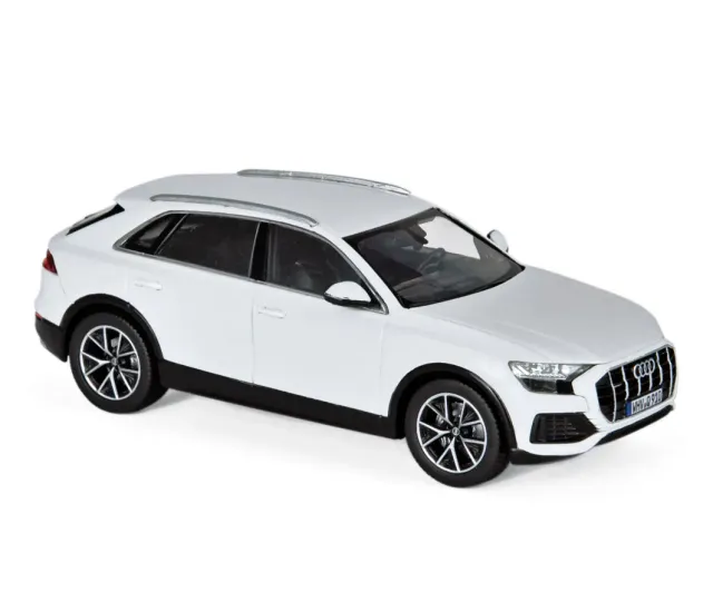 Norev Audi Q8 2018 voiture miniature 1/43 blanc