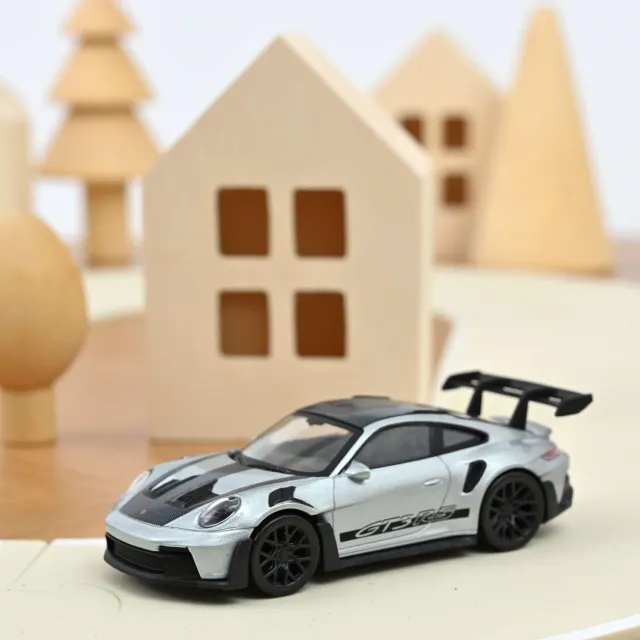 Norev Porsche 911 GT3 RS 2022 jet-car 1/43 argent noir
