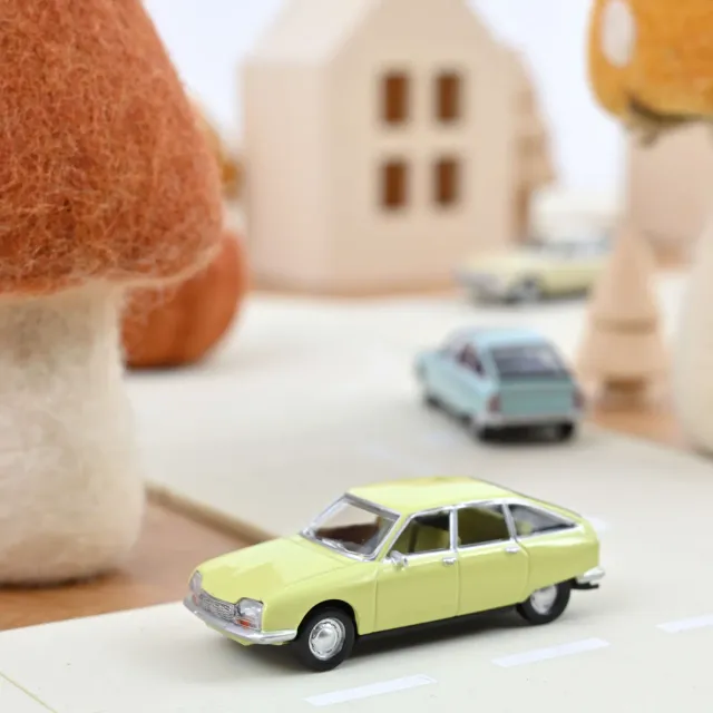 Norev Citroën GS 1971 Primevère voiture miniature 1/64 jaune