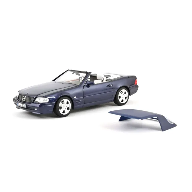 Norev Mercedes-Benz SL 500 1999 miniature 1/18 bleu foncé
