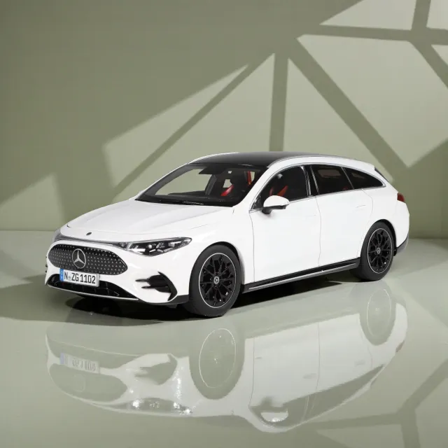 NZG Mercedes CLA Shooting Brake miniature 1:18 blanc