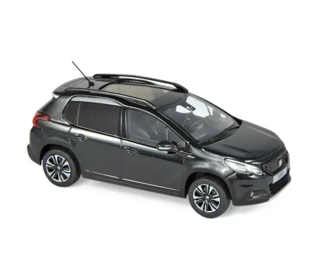 Norev Peugeot 2008 GT Line 2016 miniature 1/43 noire Perla Nera