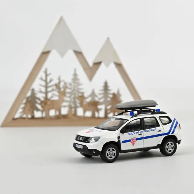 Norev Dacia Duster 2020 voiture miniature 1/43 police CRS montagne
