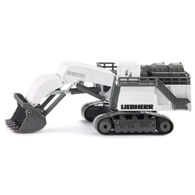 SIKU Super 1798 Liebherr R9800 pelle miniature blanche 1:87 chenilles