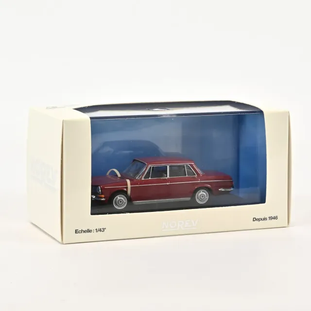 Norev Simca 1501 1963 miniature 1/43 rouge