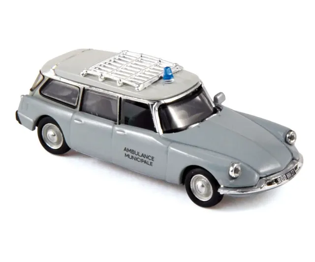 Norev Citroën ID 19 Break 1961 ambulance miniature 1/87