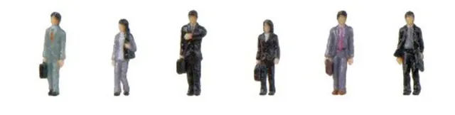 MINIS Set A figurines voyageurs 6 pcs affaires