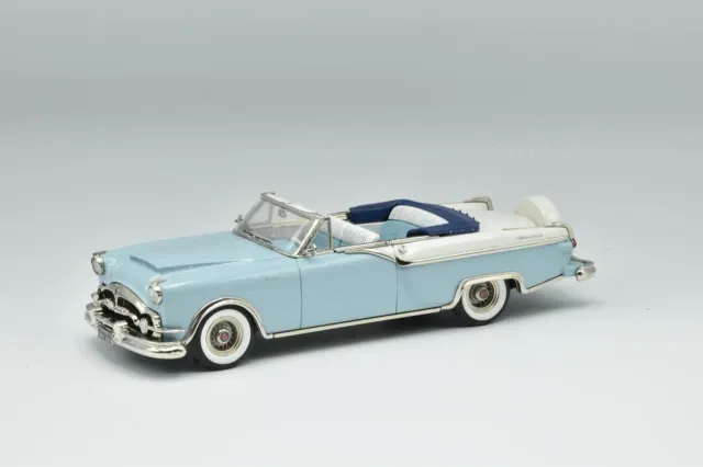 Brooklin 1954 Packard Caribbean Packard White miniature 1:43 Polaris Blue