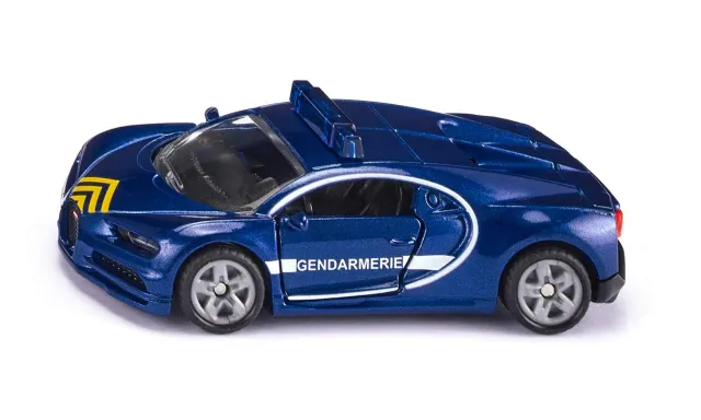 SIKU Super 1541 Bugatti Chiron police bleue métal