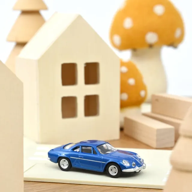 Norev Alpine A110 miniature 1/54 Bleu métallisé