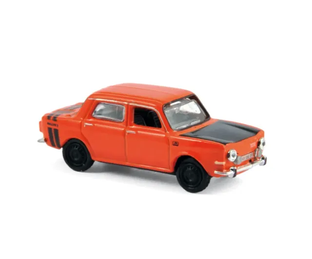 Norev Simca 1000 Rallye 2 1974 miniature 1/87 rouge