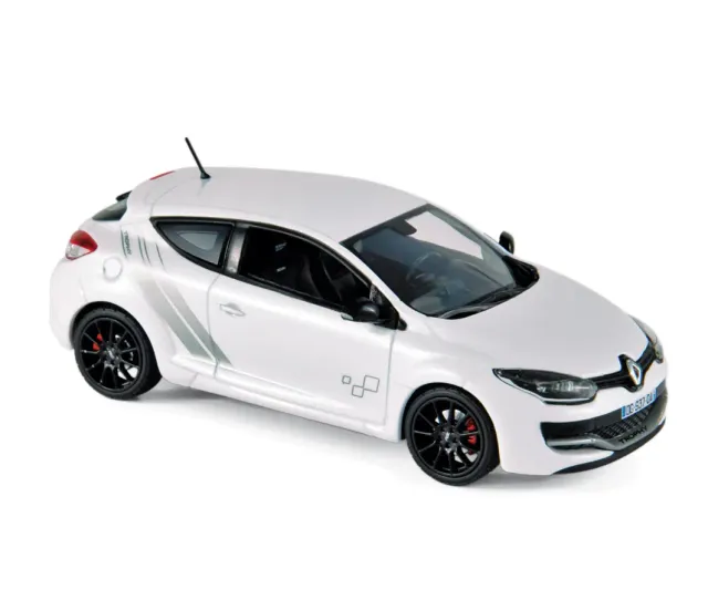 Norev Renault Mégane RS Trophy 2014 miniature 1/43 blanc nacré