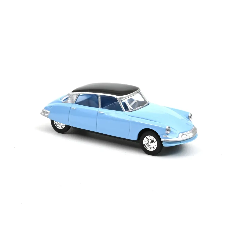 Norev DS 19 1959 voiture miniature 1/64 bleue