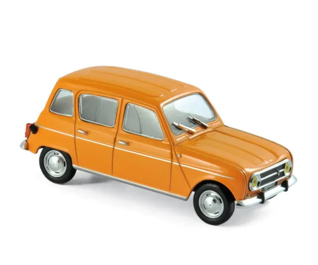 Norev Renault 4 1974 Orange miniature 1/43 orange